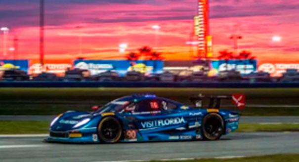 VISIT FLORIDA Racing Kicks Off 2016 Season with Podium Finish at Daytona