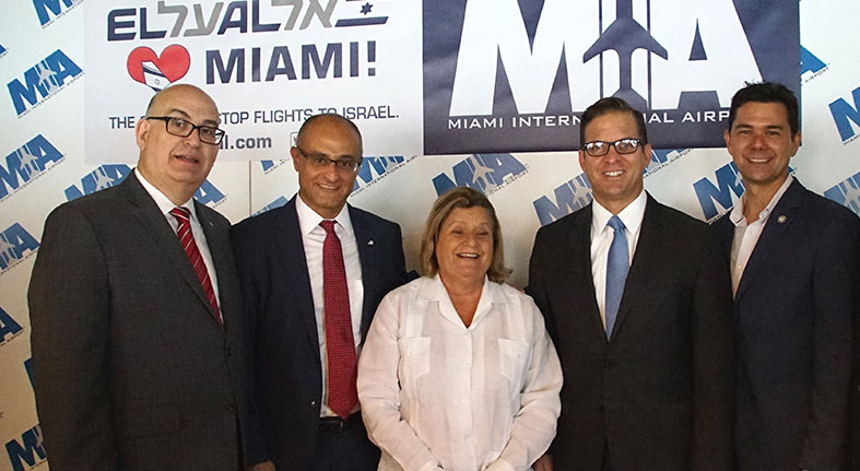 MIA HOSTS WELCOME RECEPTION FOR EL AL ISRAEL AIRLINES