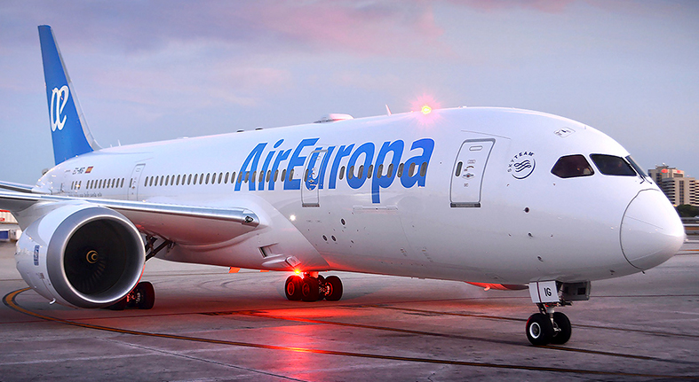 Air Europa con facilidades para clientes