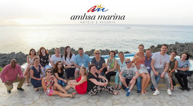 German travel agents visit Amhsa Marina hotels