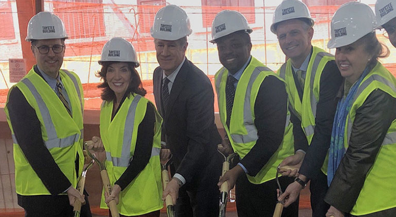 Groundbreaking of Taystee Lab Building in West Harlem