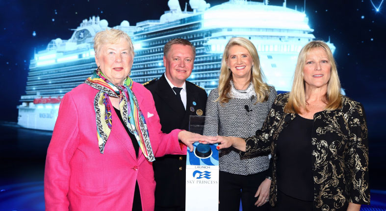 Princess Cruises Celebrates the Women of NASA at Dedication Ceremony Naming New Sky Princess