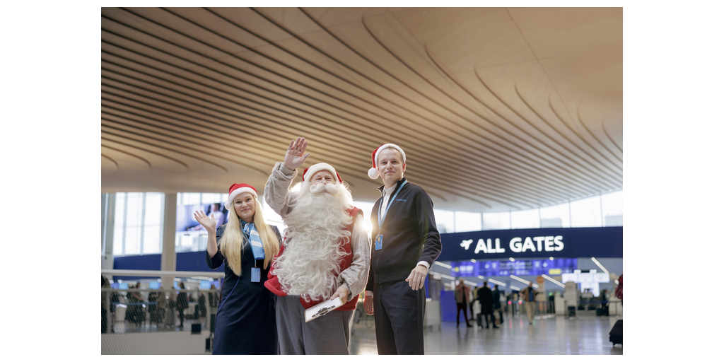 Santa approves: “Finnish airports are ready for Christmas” – Record number of flight connections from UK to Finnish Lapland this winter