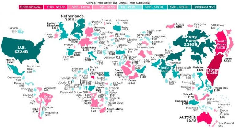 Mapping China’s Biggest Trading Partners – Is Your Country One of Them ...