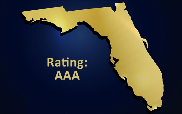 S&P Announces Florida’s AAA Credit Rating Ranks Higher than the Nation