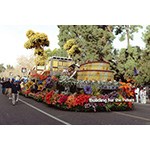 Pasadena Tournament of Roses Honors Building Industry Association of Southern California with Trophy for Rose Parade® Float Designed by Junior Builders