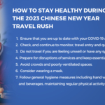 Staying Healthy During the Chinese New Year Travel Rush: Expert Advice From International SOS