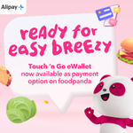 Alipay+ extends foodpanda partnership to Malaysia where customers can enjoy more convenient food and grocery deliveries by paying through the Touch ’n Go eWallet