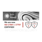 OrBit Markets Earns ISO 27001 and 27701 Certifications for Information Security and Data Privacy