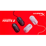 CORRECTING and REPLACING HyperX Now Shipping Pulsefire Haste 2 Wired and Wireless Gaming Mice