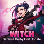 Defense Derby Releases October Update, Introduces New Witch Unit