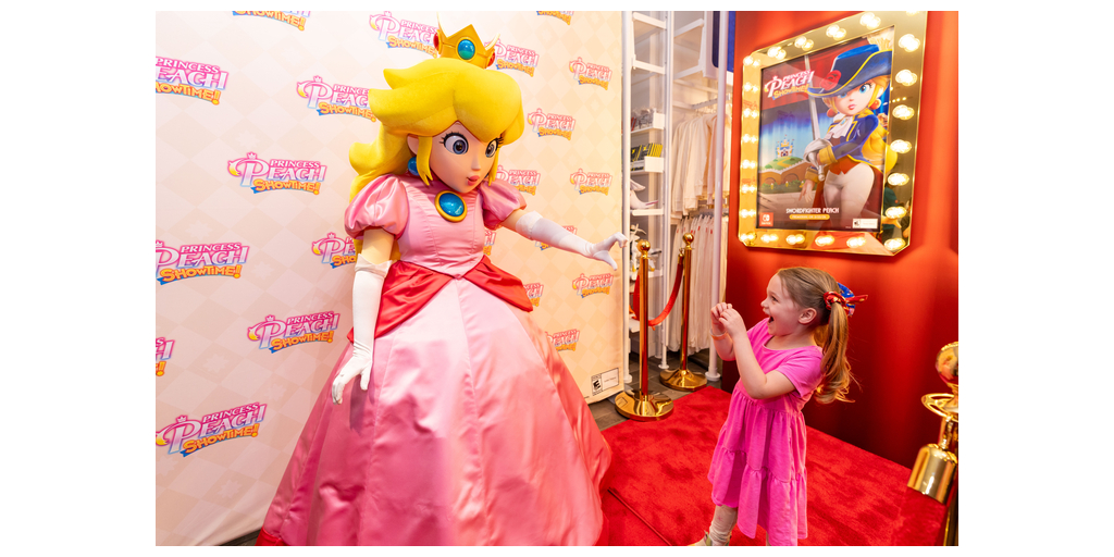 Photos of Nintendo’s Princess Peach: Showtime! Launch Event at Nintendo New York are Available on Business Wire’s Website