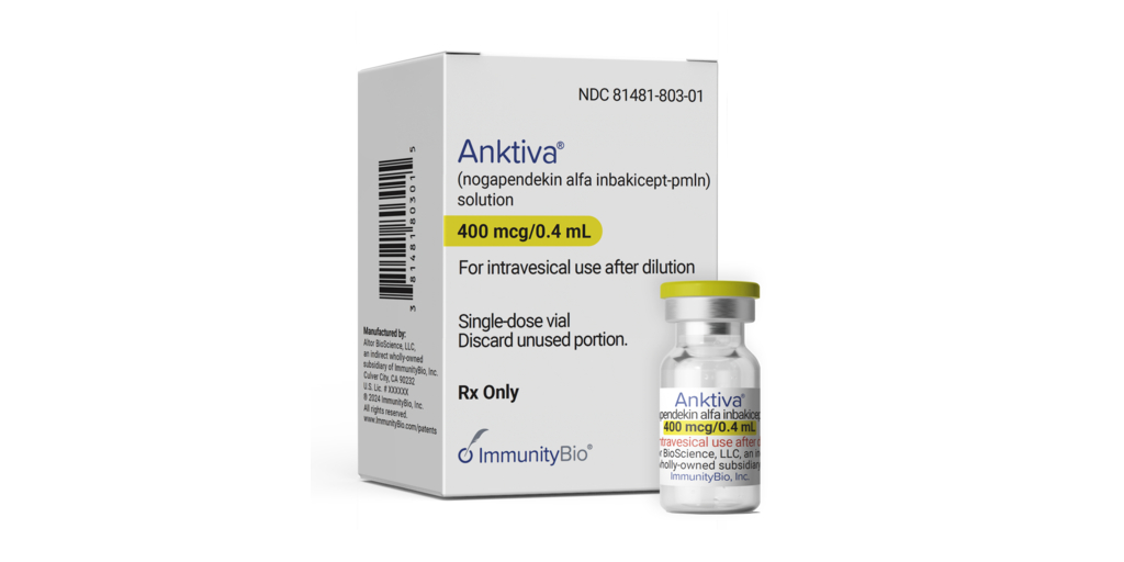 ImmunityBio Announces FDA Approval of ANKTIVA®, First-in-Class IL-15 Receptor Agonist for BCG-Unresponsive Non-Muscle Invasive Bladder Cancer