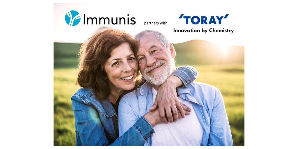 Immunis Partners with Japanese Drug Company Toray to Reverse Sarcopenia